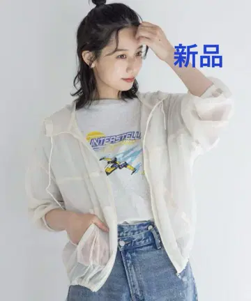 새상품 LOWRYSFARM 시어 아노락 아이보리