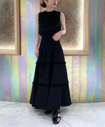 BORDERS at BALCONY RESORT FRINGE DRESS