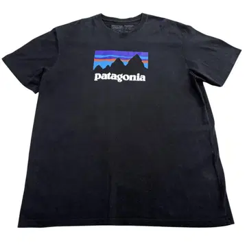 새상품급 Patagonia 레스포시빌리티 티셔츠 XL 블랙