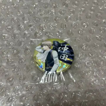 은혼 홀로그램 캔뱃지 오키타 소고