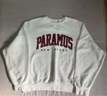 화이트 맨투맨 PARAMUS NEW JERSEY