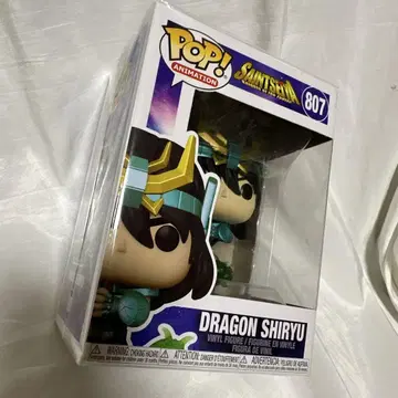 레어 단종 세인트 세이야 드래곤 보라색 POP! Funko