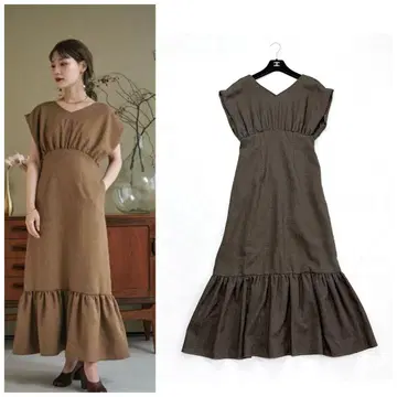 acka french sleeve one-piece 원피스