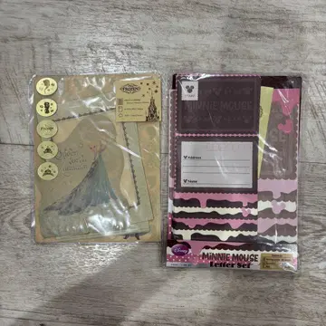디즈니 초콜릿 레터 세트 엘사 미니 미키 메모