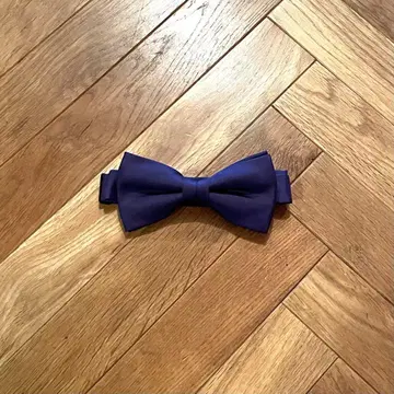 네이비  나비 넥타이 보타이 BOWTIE 12cm x 6cm 새상품