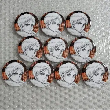 진격의 거인 WIT STUDIO 엘렌 캔뱃지 10개 Key:prime