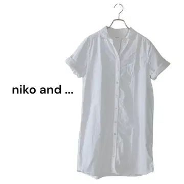 niko and - 니코앤드(F) 스키퍼 셔츠 원피스/반팔