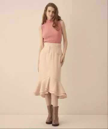 DEICY 스팽글 트위드 레이디 스커트 ME COUTURE