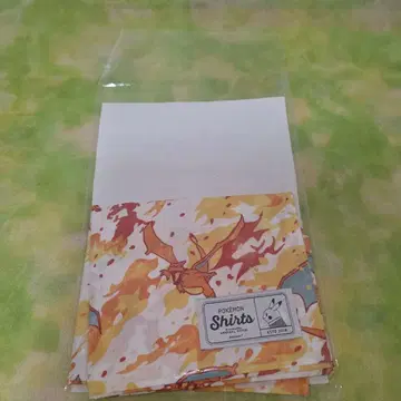 포켓몬 셔츠 Original stitch 리자몽 반다나