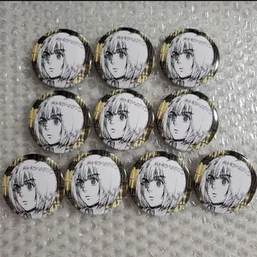 진격의 거인 WIT STUDIO 알민 캔뱃지 Key:prime 10개