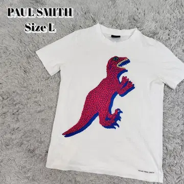 PAUL SMITH DINO 공룡 프린트 티셔츠 반팔 티셔츠