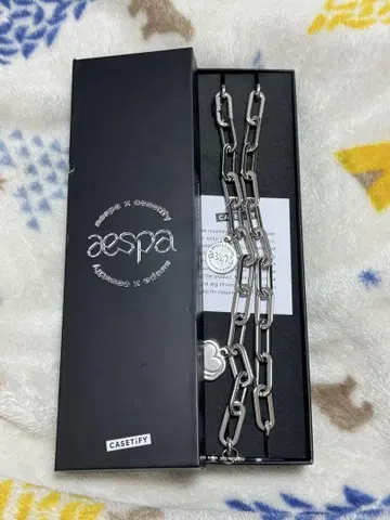 케이스티파이 aespa 메탈 체인