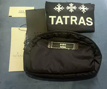 TATRAS 타트라스 파우치 블랙 미사용 새상품