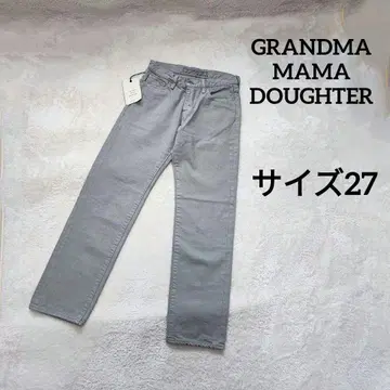 GRANDMA MAMA DOUGHTER 데님 사이즈 27 그레이