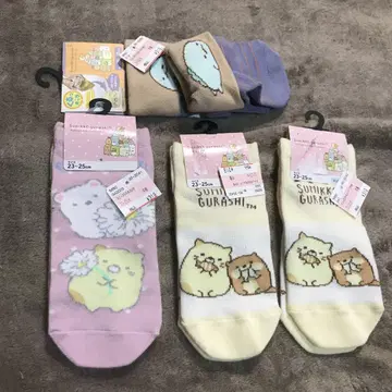 스미코구라시 캐릭터 삭스 23~25cm, 15~20cm 4켤레
