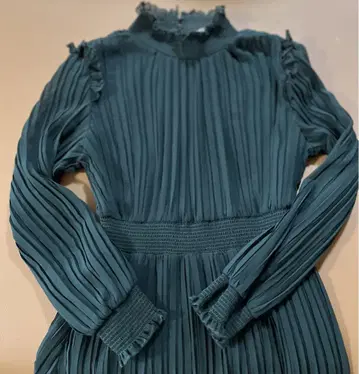 ZARA 자라 플리츠 롱 원피스 쉬폰