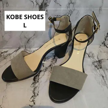 KOBE SHOES L 샌들 힐 스트랩 블랙