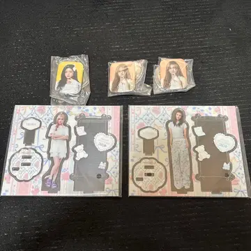 illit 에니마이 복권 C상 아크릴 스탠드, D상 캔뱃지 세트