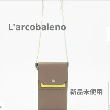 L'arcobaleno 라르코발레노 플랩 숄더 지갑 미사용 새상품