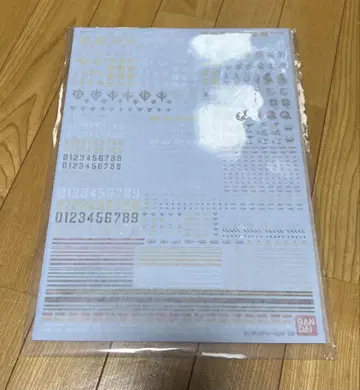 건담 데칼 DX05 기동전사 건담 반다이 MG용 습식 전사식