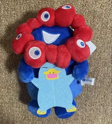 만국 박람회 한정판 미야쿠미야쿠 이코짱 봉제 인형 패스 케이스 세트