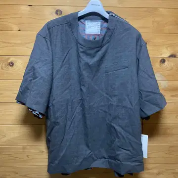 sacai 레이어드 티셔츠