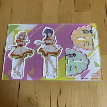 러브라이브 렌노소라 1st LIVE 유닛 아크릴 스탠드 슬리브 부케