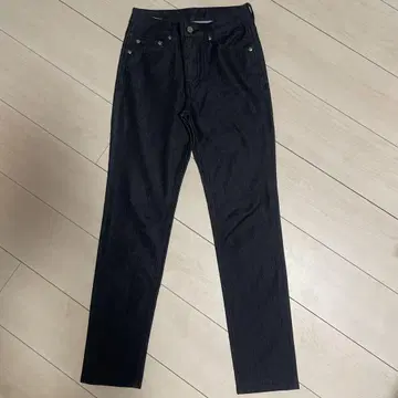 비쓰리 데님 슬림 블랙 30