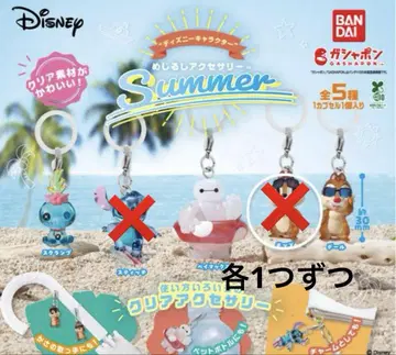 디즈니 메지루시 액세서리 Summer 베이맥스 & 스콧 & 데일