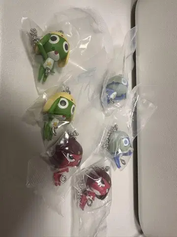 개구리 중사 케로로 가챠가챠 연결 6개 세트