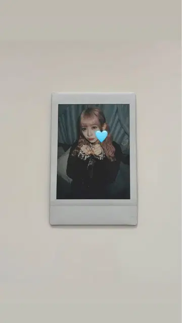 카네코 리에 솔로 폴라로이드 사진 2매 세트