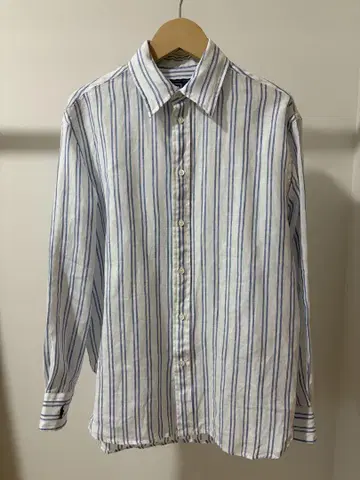 [Polo Ralph Lauren] 오버사이즈 스트라이프 린넨 셔츠