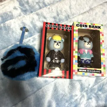 KRUNK x BIGBANG 코인 뱅크 퍼 키링