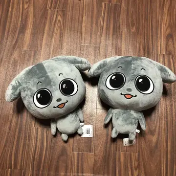 kkamung&angto 메차모후구토 봉제 인형 2개