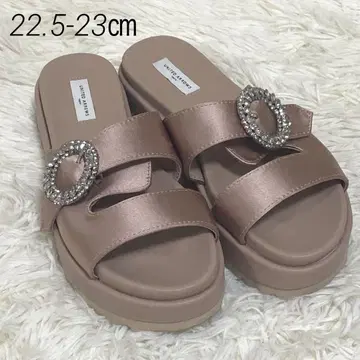 유나이티드 애로우즈 비쥬 샌들 브라운 35