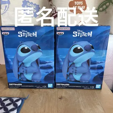 디즈니 오오키나 SOFVIMATES 스티치 피규어 2개