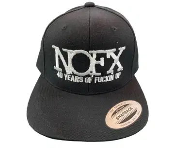 [새상품] NOFX 40 YEARS 캡 fat wreck chords