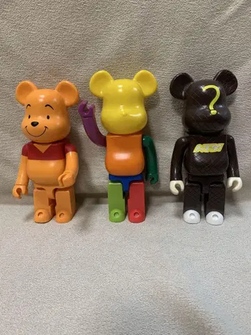 베어브릭 BE@RBRICK 400% 푸우 나이키 에스테틱 3개 세트
