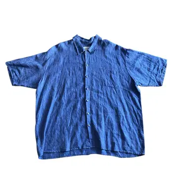 FLAX 린넨 반팔 셔츠