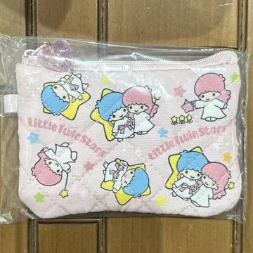 시크릿 미니 플랫 파우치 퀼트 산리오 sanrio