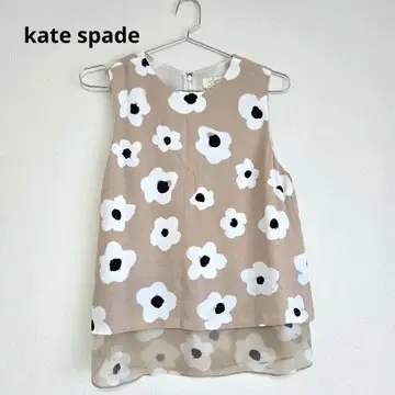 kate spade 케이트 스페이드 실크 레이온 슬리브리스 XS
