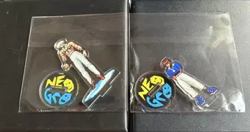KOF97 PIXEL 아크릴 스탠드 승리 크리스 아오로치 2개 세트