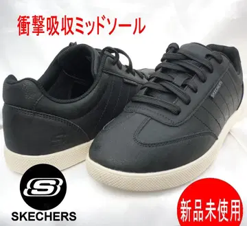 새상품 27cm(26.5cm 상당) 스케쳐스 블랙 클래식 스타일 스니커즈