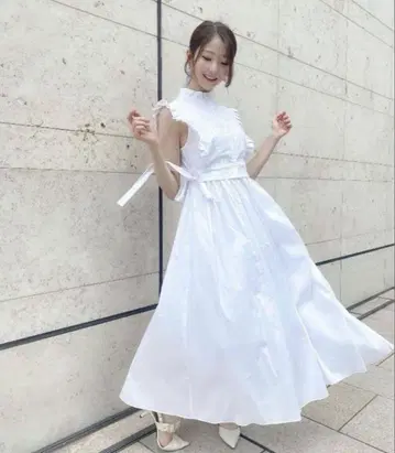 SNIDEL 스나이델 베스트 레이어드 원피스