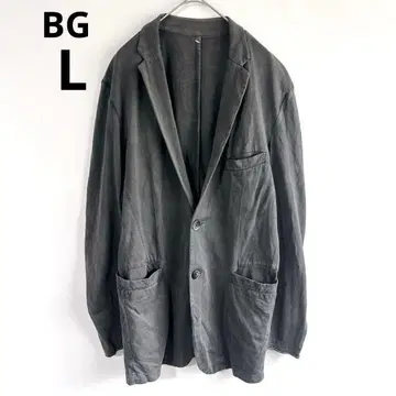 4685BG 테일러드 자켓 [ L ] 코튼100% 얇은 소재 캐주얼 무지