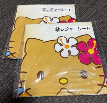 헬로키티 당첨 복권 일광화상 키티 레저 시트