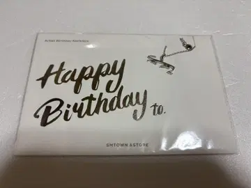 SHINee 태민 birthday 목걸이 (미개봉)