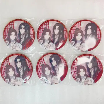 천관시복 캔뱃지 6개 세트 애니플렉스 미개봉 새상품