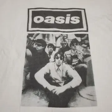 OASIS 오아시스 프린트 티셔츠