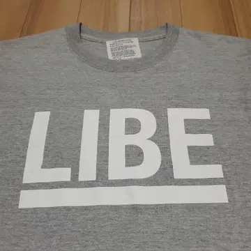 새상품급 LIBE (라이브) BIG LOGO 티셔츠